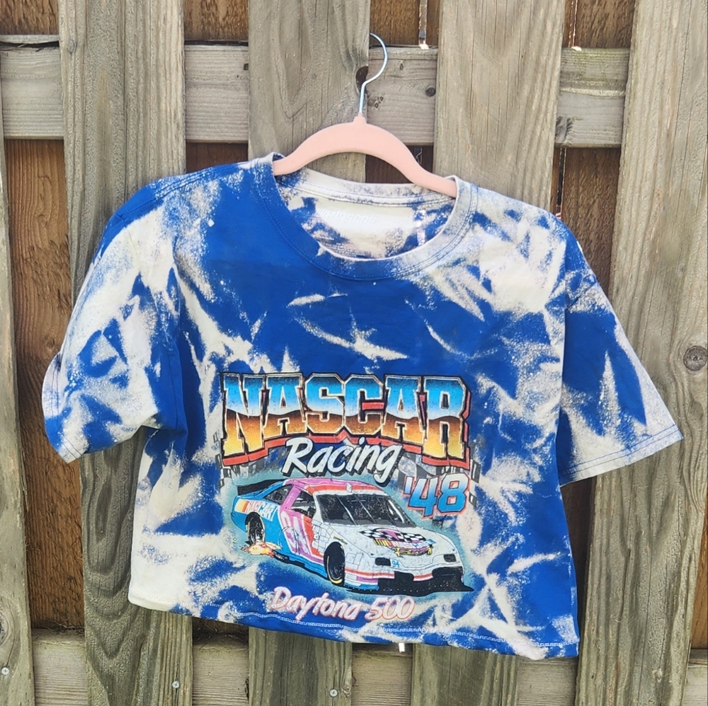 Upcycled Tie-Dye handcrafted crop top